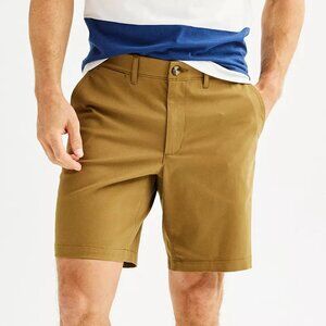 Sonoma 9-in. Flexwear Flat Front Shorts, Willow Oak, Size: 29